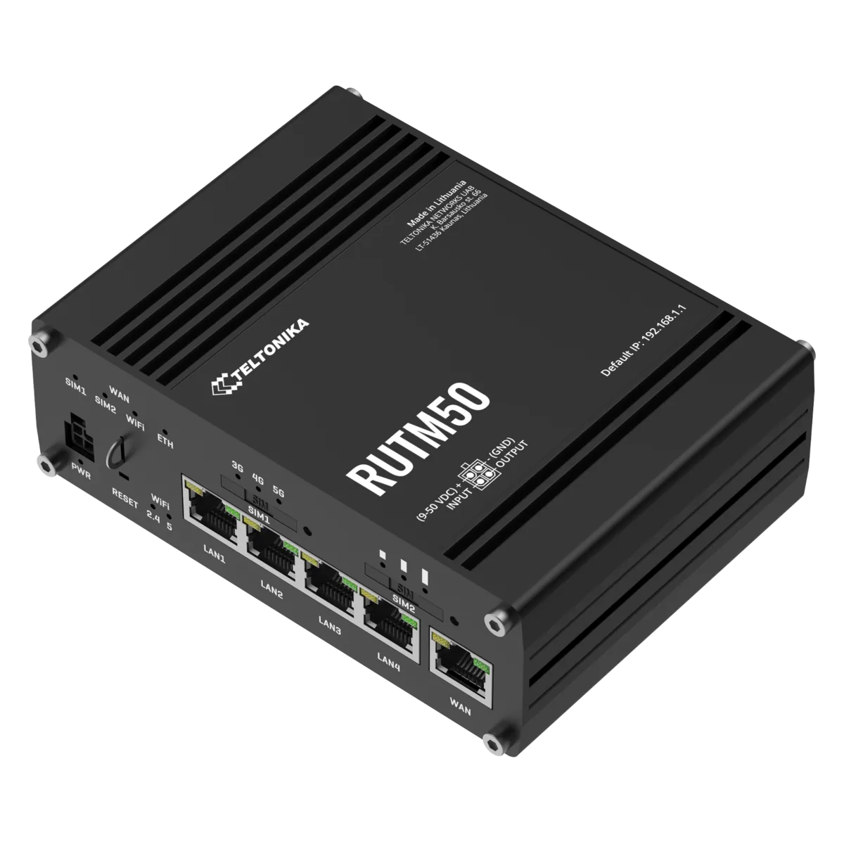 Teltonika RUTM50 industrial 5G router